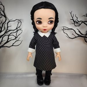 🎨 Wednesday Addams Outfit for 16" Disney Animators Dolls